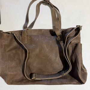 Duluth Trading Co Brown Leather Bag